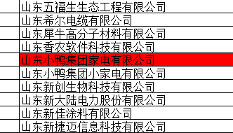 喜報(bào)！熱烈祝賀小鴨家電公司榮獲省級(jí)“專精特新”企業(yè)榮譽(yù)稱號(hào)！